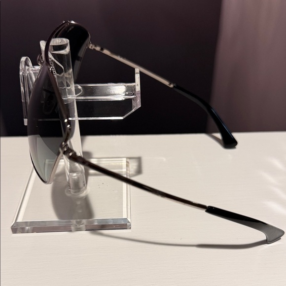 Ray-Ban Dark Lens Aviator Sunglasses - Picture 2 of 2